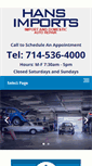 Mobile Screenshot of hansimportsinc.com